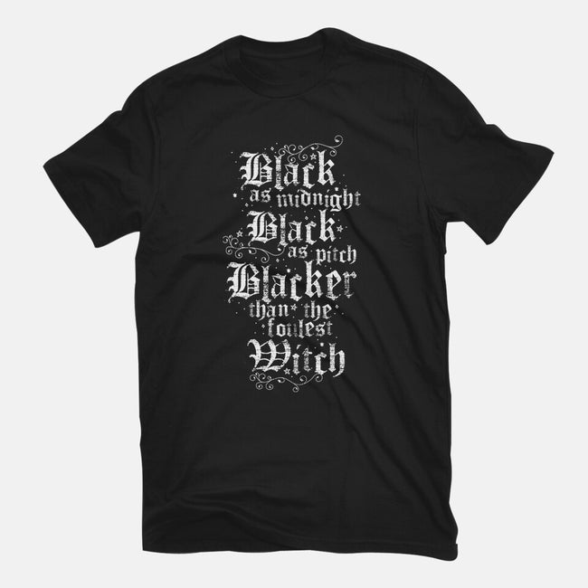 Black As Midnight-Unisex-Basic-Tee-Nemons