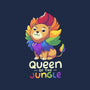 Queen Of The Jungle-Cat-Basic-Pet Tank-Geekydog
