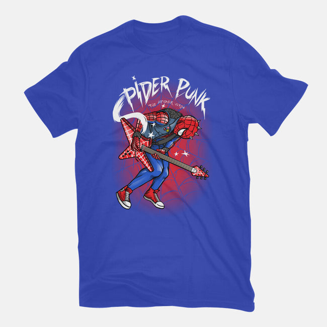 Spider Punk-Mens-Basic-Tee-joerawks