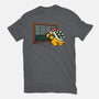 Peaches Repeat-Unisex-Basic-Tee-Raffiti