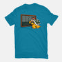 Peaches Repeat-Unisex-Basic-Tee-Raffiti