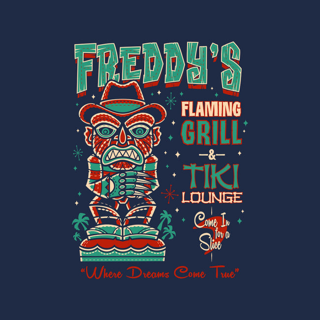 Freddy's Flaming Grill-None-Removable Cover-Throw Pillow-Nemons