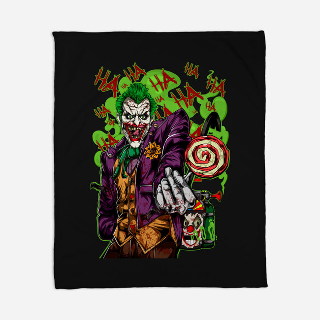 Clowning Time-None-Fleece-Blanket-Conjura Geek