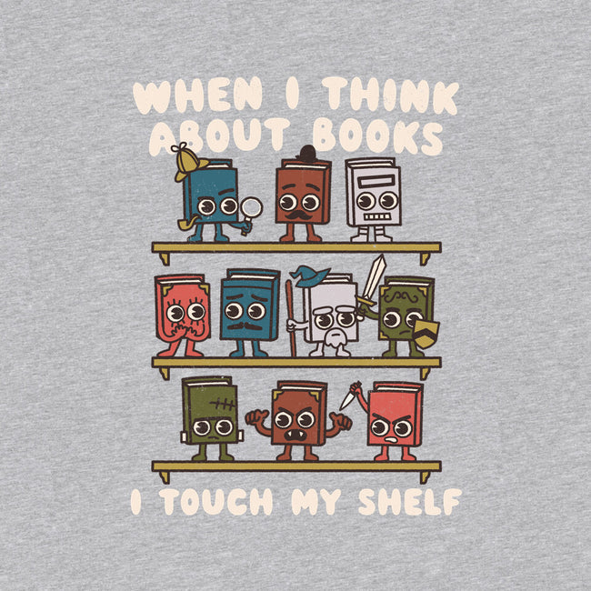 Think About Books-Youth-Pullover-Sweatshirt-Weird & Punderful