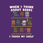Think About Books-None-Memory Foam-Bath Mat-Weird & Punderful