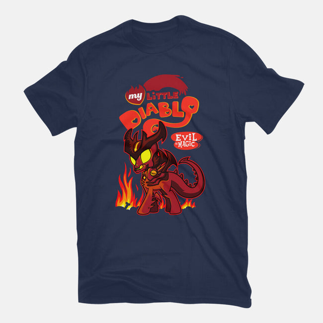 My Little Diablo-Youth-Basic-Tee-demonigote
