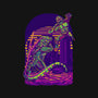 RoboZilla Vs RoboKong-Unisex-Basic-Tee-alanside