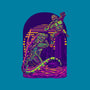 RoboZilla Vs RoboKong-None-Glossy-Sticker-alanside