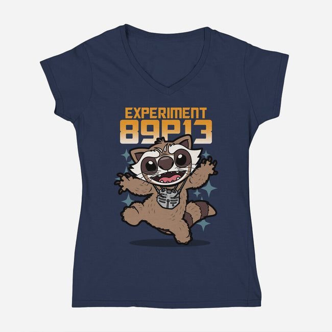 Experiment 89P13-Womens-V-Neck-Tee-Boggs Nicolas