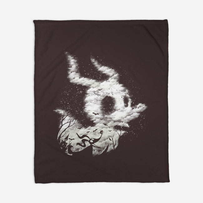 Zero Ghost Landscape-None-Fleece-Blanket-dandingeroz