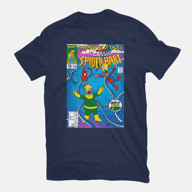 Spider-Bart Vs D'ohc Ock-Mens-Premium-Tee-Getsousa!
