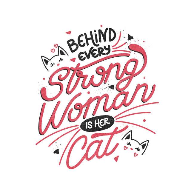 Behind Every Strong Woman-Unisex-Basic-Tank-tobefonseca