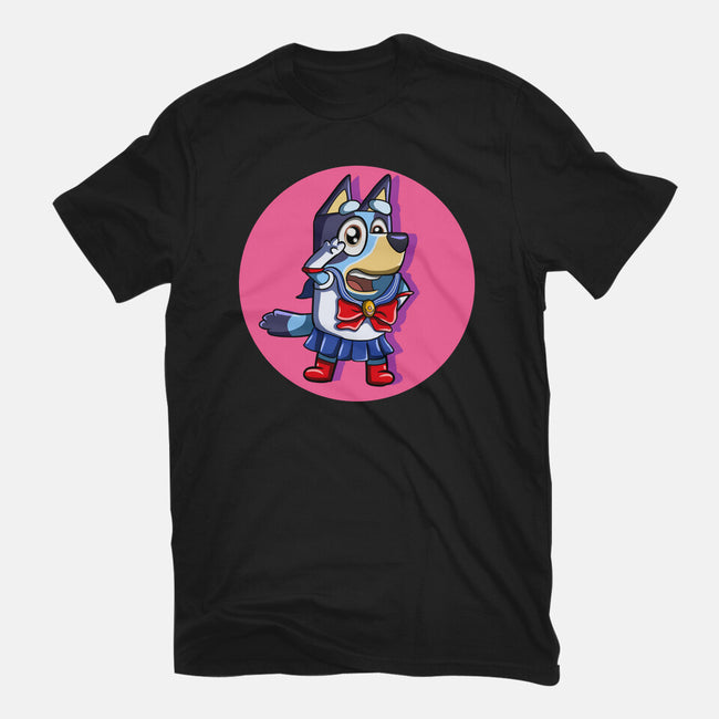 Sailor Bluey-Unisex-Basic-Tee-nickzzarto