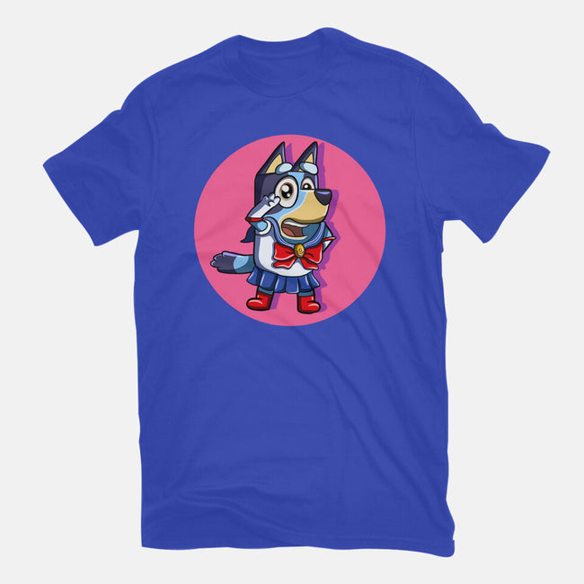 Sailor Bluey-Unisex-Basic-Tee-nickzzarto