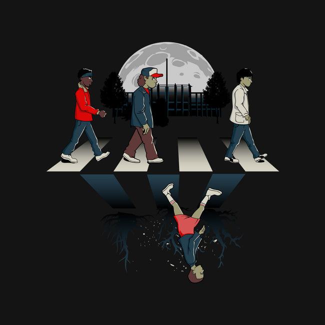 Upside Down Road-none stretched canvas-foureyedesign