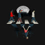 Upside Down Road-none stretched canvas-foureyedesign