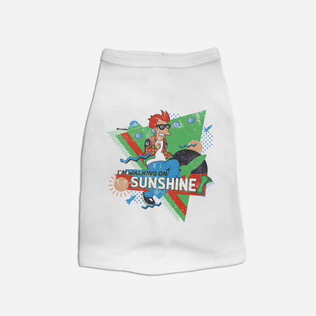 Walkin' On Sunshine-cat basic pet tank-xMitch