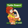 We Can Do It Turtles-womens fitted tee-hugohugo