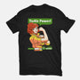 We Can Do It Turtles-womens fitted tee-hugohugo