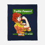 We Can Do It Turtles-none fleece blanket-hugohugo