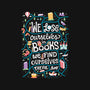 We Lose Ourselves in Books-baby basic tee-risarodil