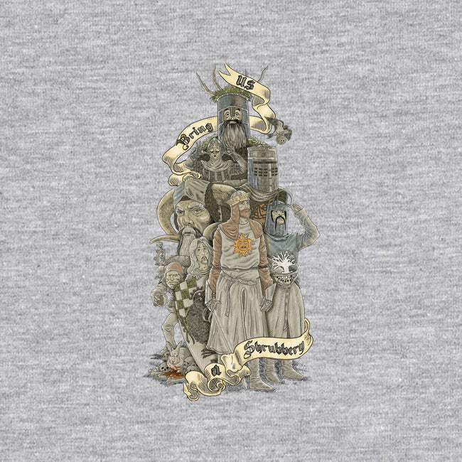 WE WANT A SHRUBBERY!-womens fitted tee-Skullpy