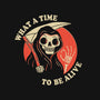 What a Time to Be Alive-womens v-neck tee-DinoMike