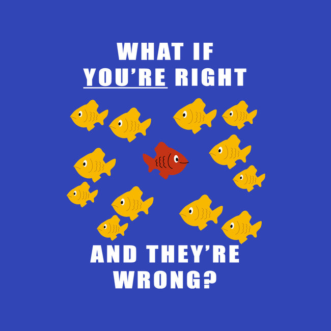 What if You're Right and They're Wrong-womens racerback tank-belial90