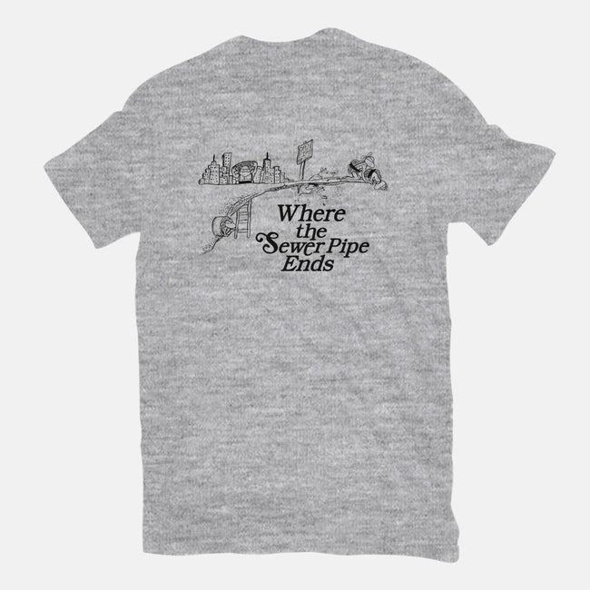Where the Sewer Pipe Ends-youth basic tee-beware1984