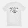 Where the Sewer Pipe Ends-womens fitted tee-beware1984
