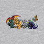 Where the Wild Kaiju Are-none glossy sticker-El Black Bat