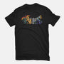 Where the Wild Kaiju Are-womens fitted tee-El Black Bat