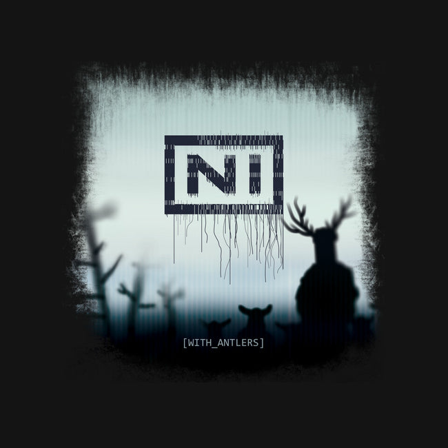With Antlers-unisex baseball tee-ntesign