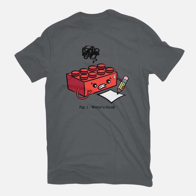Writer's Block-mens basic tee-MJ