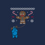 Ugly Cookie!-none polyester shower curtain-Raffiti