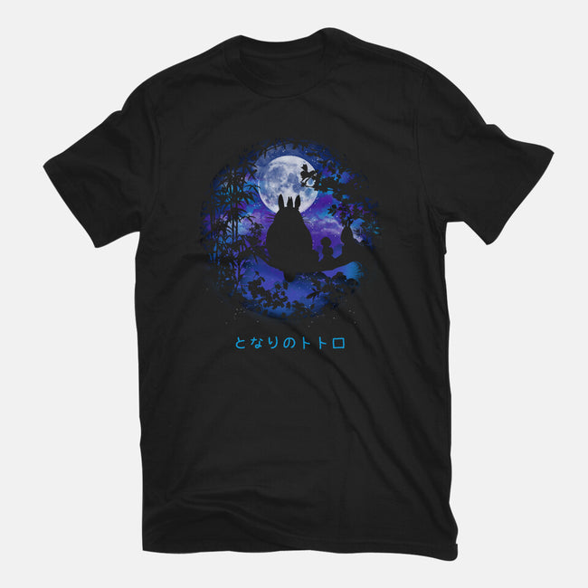Under The Moon-unisex basic tee-pescapin