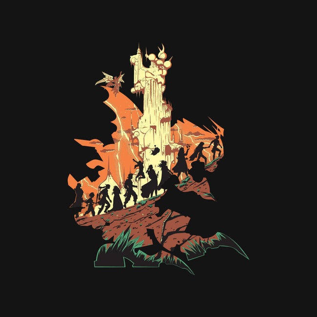 Unfinished Ruin-unisex basic tee-Adams Pinto