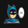 One Punch Bat-none non-removable cover w insert throw pillow-krisren28
