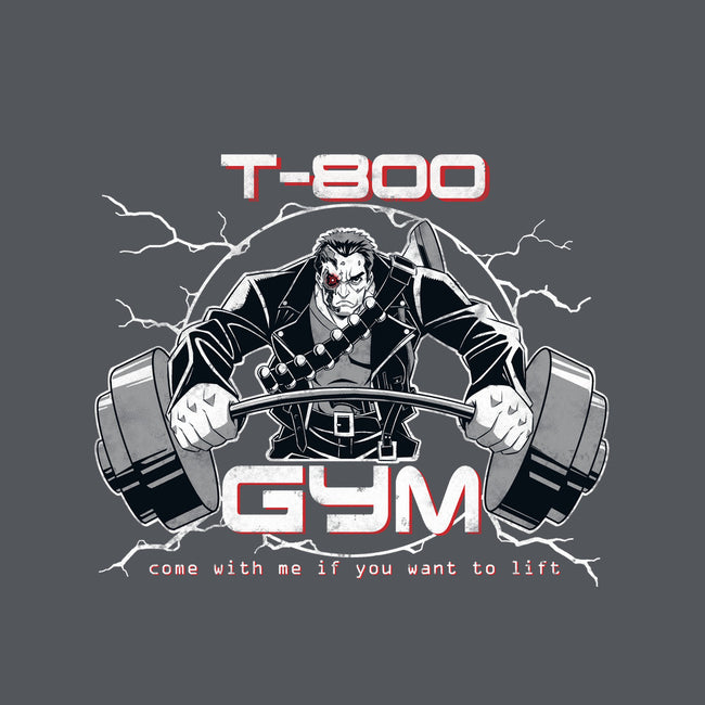 T-800 Gym-none stretched canvas-Coinbox Tees