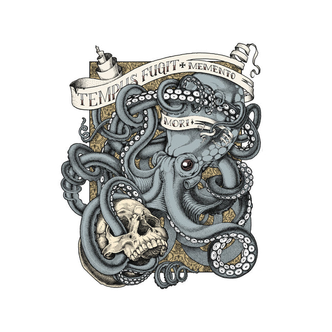Tempus Fugit-none non-removable cover w insert throw pillow-gilleyvanweirden