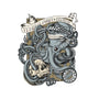 Tempus Fugit-none non-removable cover w insert throw pillow-gilleyvanweirden