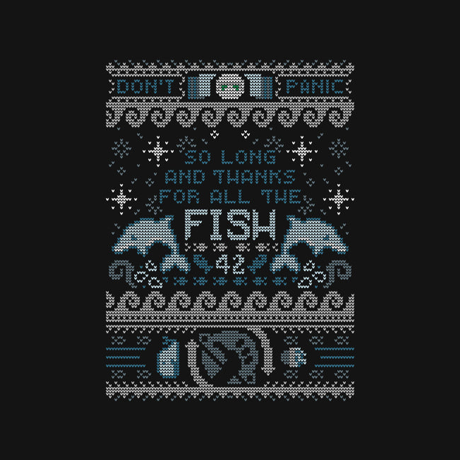 Thanks For The Fish!-none stretched canvas-Licunatt