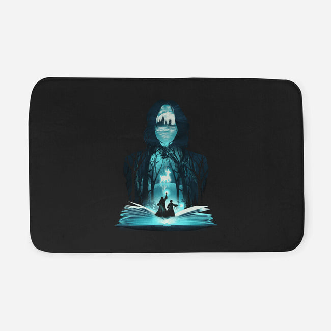 The 7th Book of Magic-none memory foam bath mat-dandingeroz
