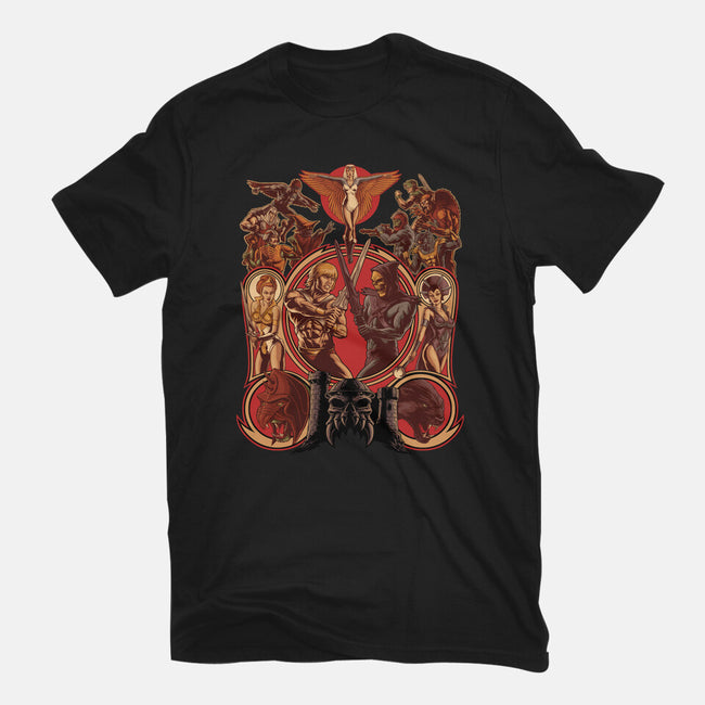 The Battle Of Grayskull-unisex basic tee-Moutchy