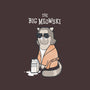 The Big Meowski-none polyester shower curtain-queenmob