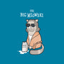 The Big Meowski-none glossy sticker-queenmob