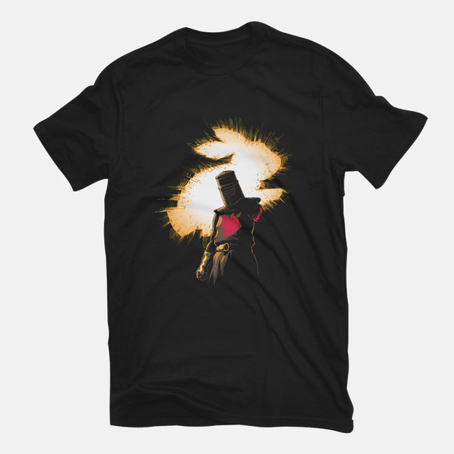 The Black Knight Rises-youth basic tee-Obvian