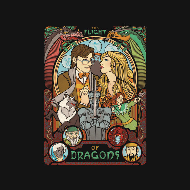 The Flight of Dragons-none memory foam bath mat-ursulalopez