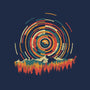 The Geometry of Sunrise-none fleece blanket-digsy