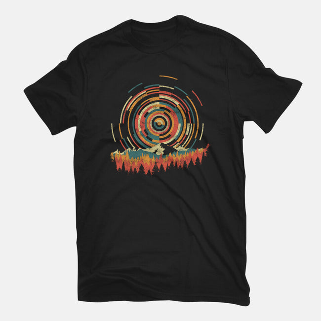 The Geometry of Sunrise-unisex basic tee-digsy